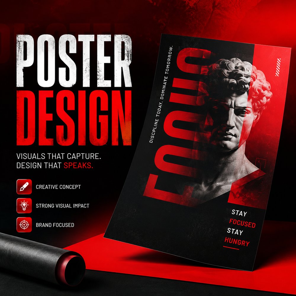 Poster design service